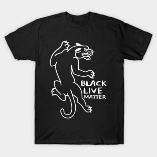 The Black Panther Wildlife Natural T-Shirt